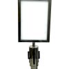 Stretch Barrier Sign Holder Portrait 2 Stretch Barrier Portrait Sign Holders