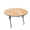 4ft Round Varnished Banqueting Table 4ft Round Varnished Banqueting Table