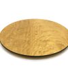 6ft Round Varnished Banquet Table