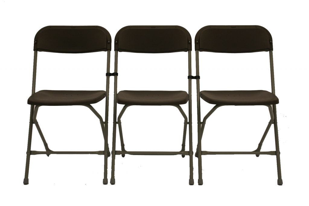 Brown Folding Chairs Event & Exhibition BE Furniture Sales