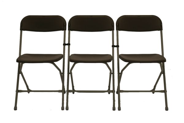 Brown Folding Chairs for Event Venues, Schools, Universities - BE Furniture Sales