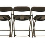 Lightweight Brown Folding Chairs - BE Furniture Sales