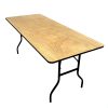 V6X26T Varnished Table 1 6ft Varnished Wooden Table