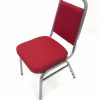 Buy Red Budget Banqueting Chairs Red Banqueting Chairs with Silver Frame - Budget - BE Furniture Sales
