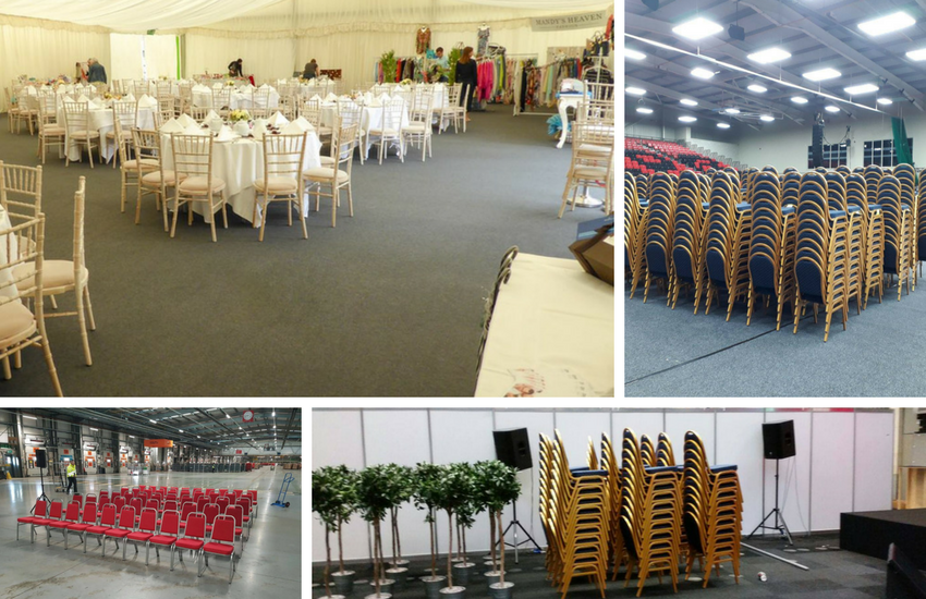 Using Stacking Chairs for Venues - BE Furniture Sales