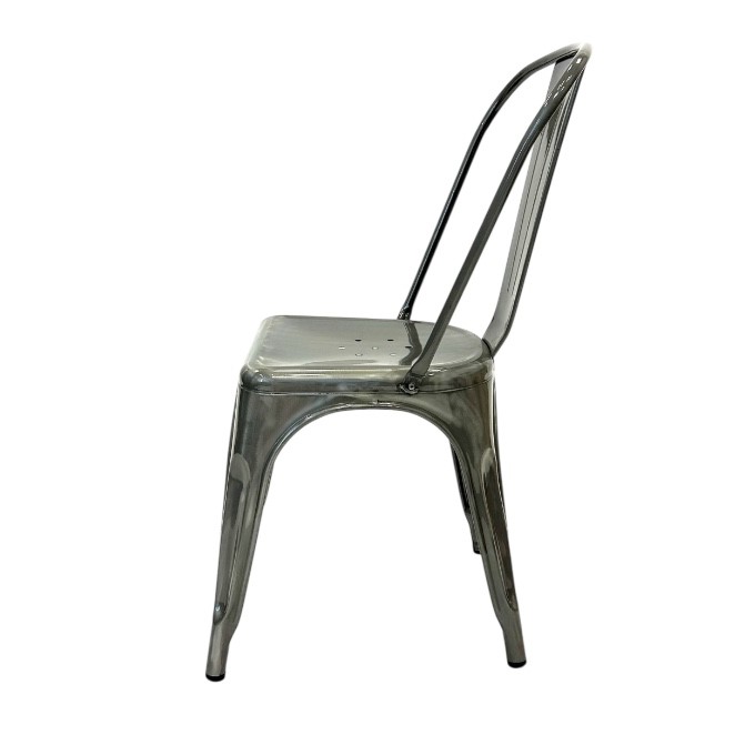 Silver Metal Tolix Chairs Silver Metal Tolix Chairs