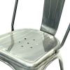 Silver Metal Tolix Chairs Silver Metal Tolix Chairs