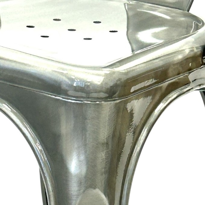 Silver Metal Tolix Chairs Silver Metal Tolix Chairs