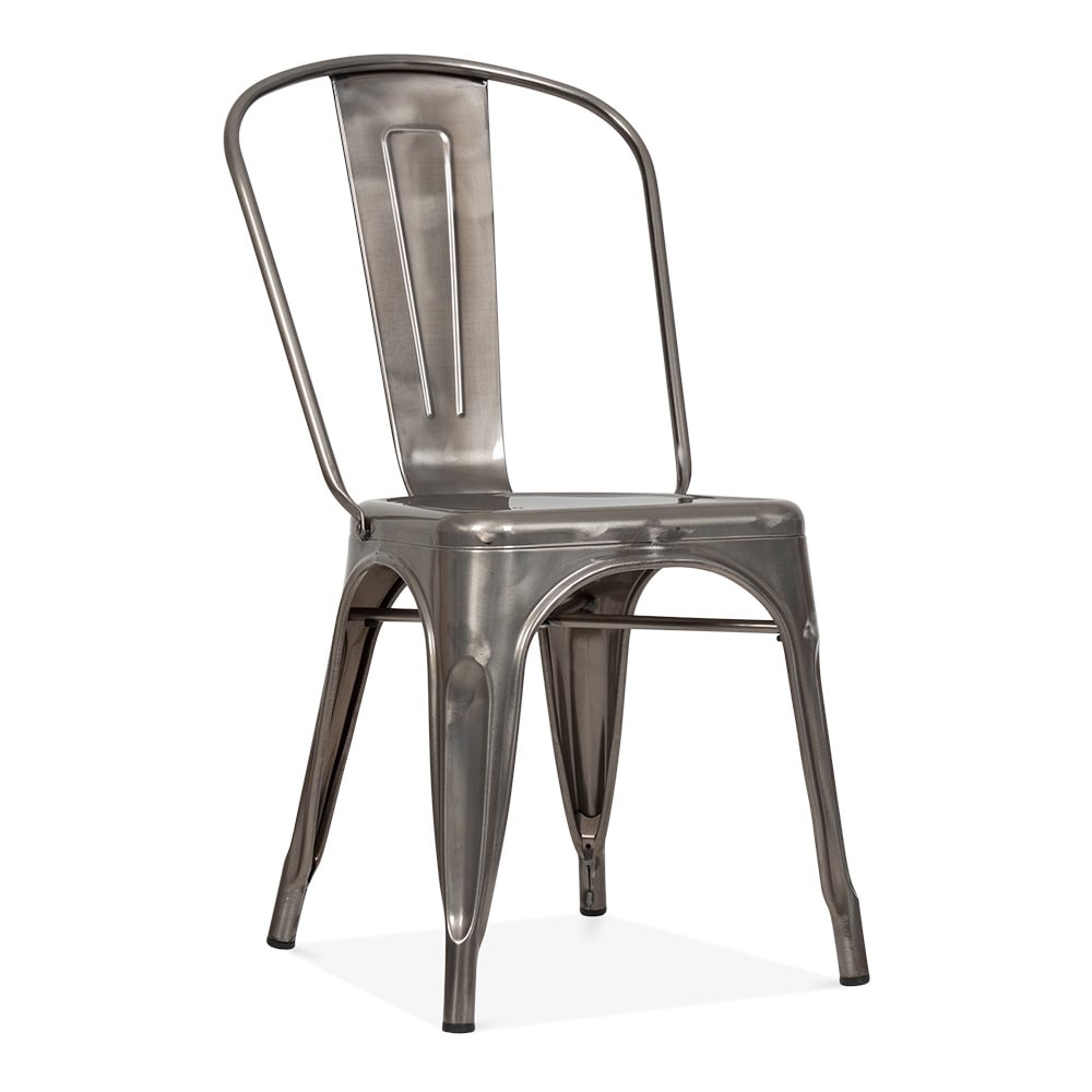 silver tolix chairs restaurant cafe s bistros be furniture sales