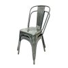 Silver Metal Tolix Chairs Silver Metal Tolix Chairs
