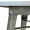 Tolix Table TT1 3 Silver Tolix Tables