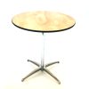 V26Dia 5 Round Bistro Tables with Wooden Top for Sale - BE Furniture Sales