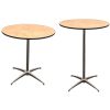 Dual Height Round Tables Dual Height Round Tables