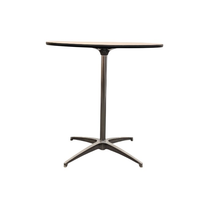 Dual Height Round Tables