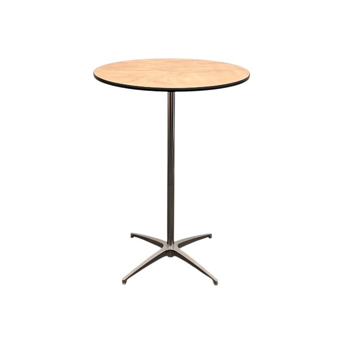 Dual Height Round Tables