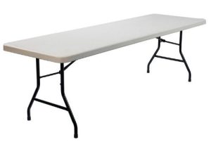 1.8 Meter Blow Molded Plastic Trestle Table - BE Furniture Sales