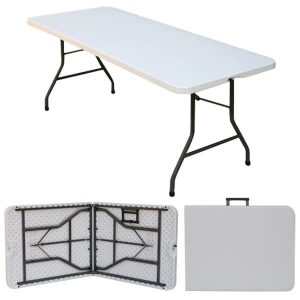 1.8 Meter Folding Trestle Table - Fold in Half Tables - BE Furniture Sales