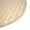 Aluminium Round Table - 60cm - Top Close Up - BE Furniture Sales