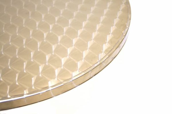 Aluminium Round Table - 60cm - Top Close Up - BE Furniture Sales