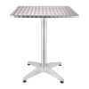 SC-051 Square Aluminium Table (1) Square Aluminium Tables