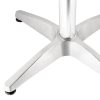 SC-051 Square Aluminium Table (4) Square Aluminium Tables
