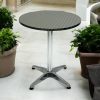 Aluminium Round Bolero Pedestal Table Aluminium Round Bolero Pedestal Table - BE Furniture Sales