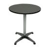 Aluminium Round Bolero Pedestal Table Aluminium Round Bolero Pedestal Table