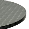 Aluminium Round Bolero Pedestal Table Aluminium Round Bolero Pedestal Table