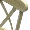 ZS-9022 5 Farmhouse Limewash Crossback Chairs