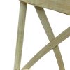 ZS-9022 6 Farmhouse Limewash Crossback Chairs