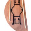 7ft Round Varnished Banquet Table 7ft Round Varnished Banquet Table