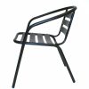 Black Steel Chair - Side View - BE Furniture Sales