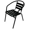 SC-027 1 Black Steel Chairs
