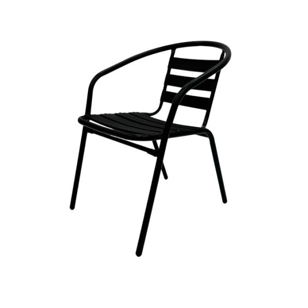 Black Steel Garden Chairs