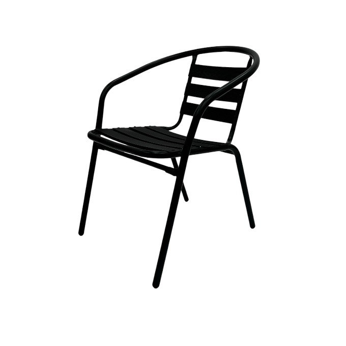 Black Steel Garden Chairs