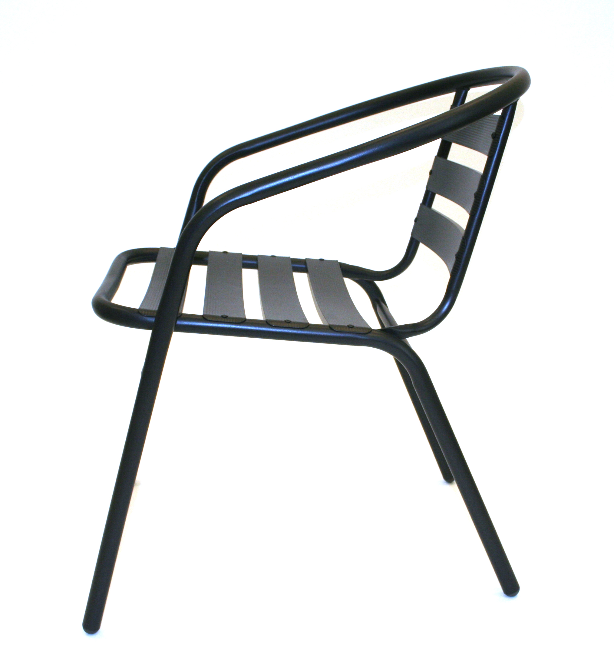 Black Steel Chairs Cafe's, Bistro's or Home Garden BE Furniture Sales