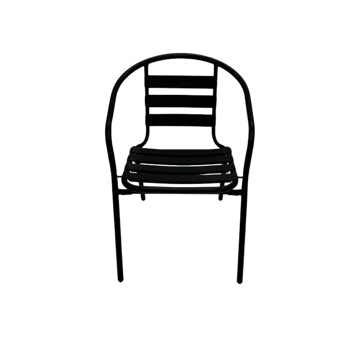 Black Steel Garden Chairs