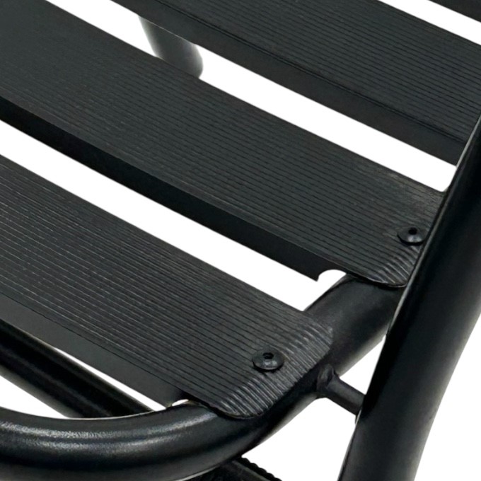 Black Steel Garden Chairs