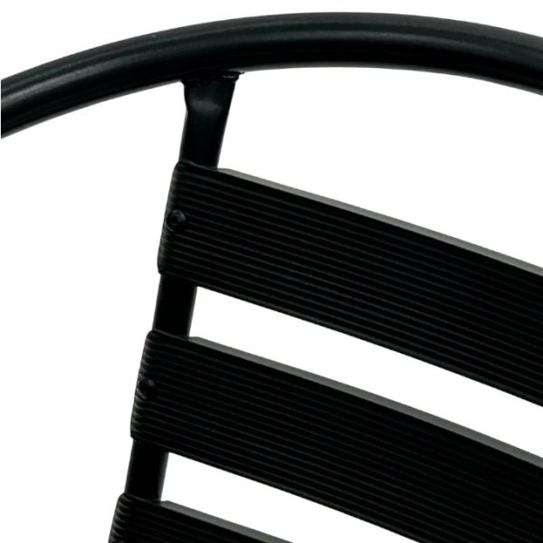 Black Steel Garden Chairs
