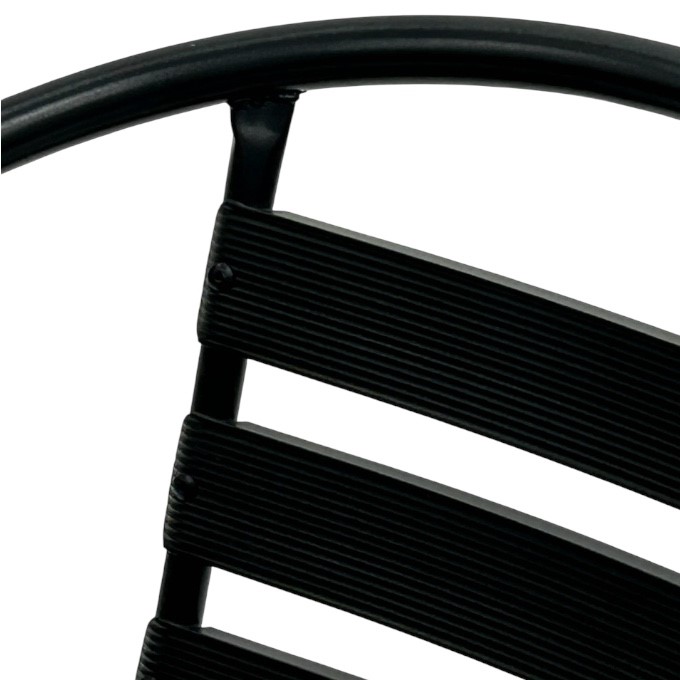 Black Steel Garden Chairs