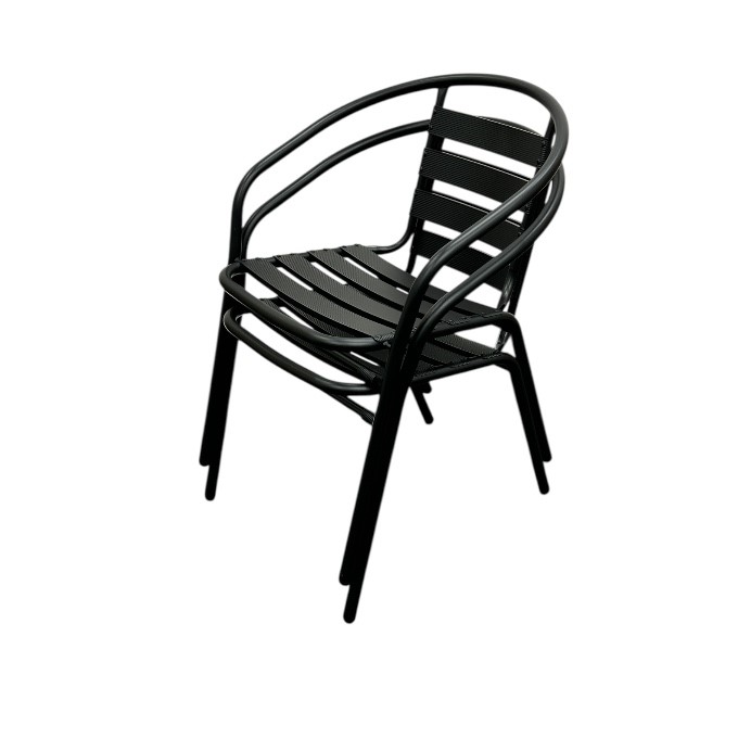 Black Steel Garden Chairs