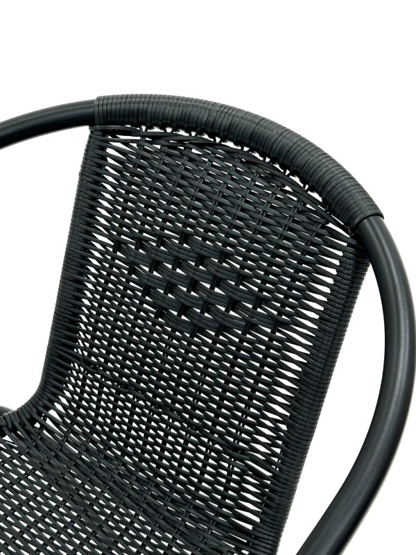 Black Rattan Chairs