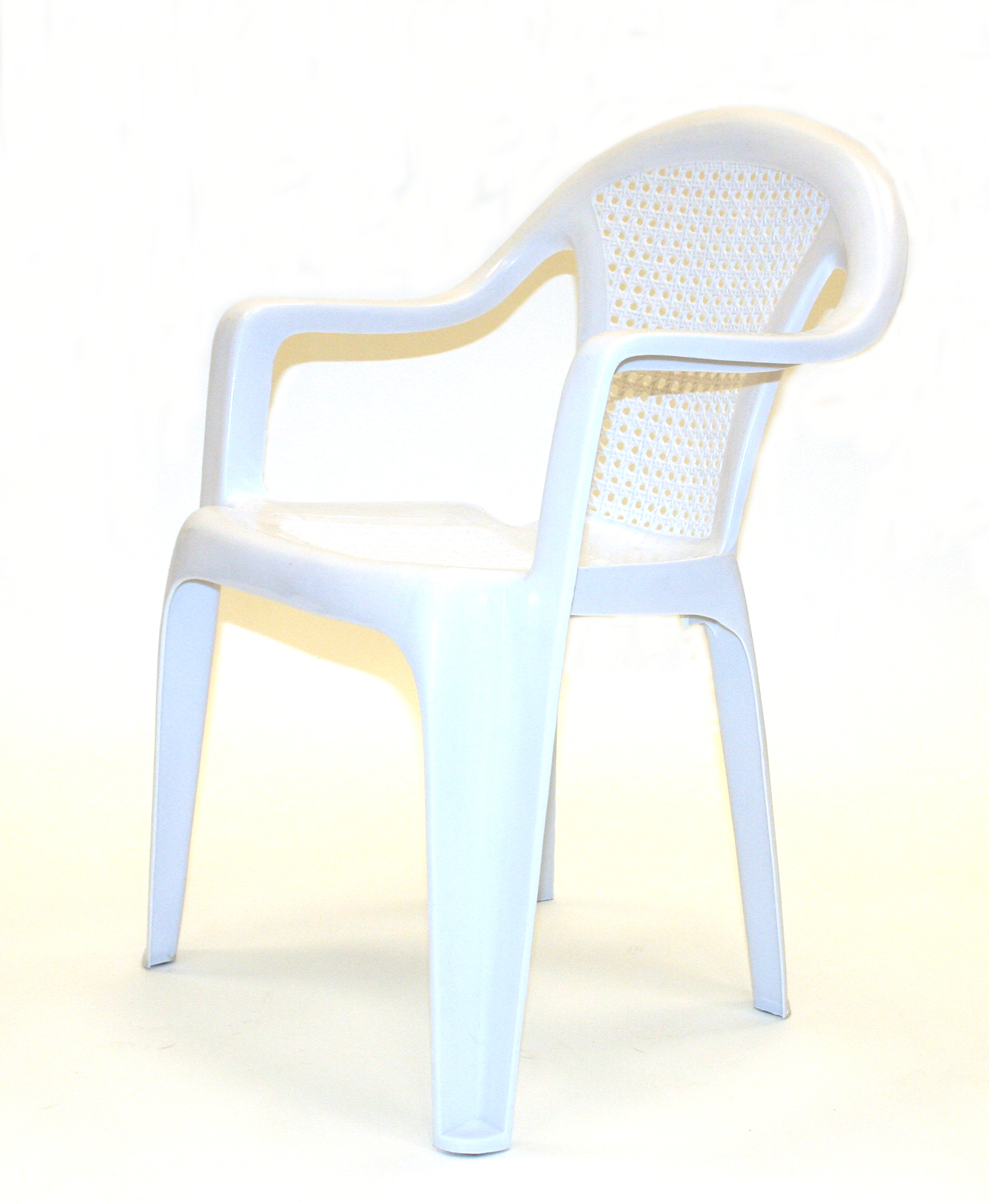 patio chair white plastic - cafe's, bistros or garden - be furniture sales