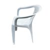 White Slatted Patio Chair White Slatted Patio Chair