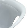 White Slatted Patio Chair White Slatted Patio Chair