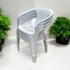 White Slatted Patio Chair White Slatted Patio Chair