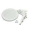 Round White Patio Table Round White Patio Table