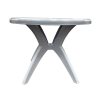 Round White Patio Table Round White Patio Table
