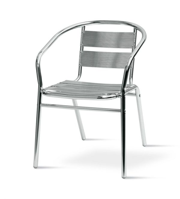 fish & chip shop standard aluminium chair - BE Furniture Sales