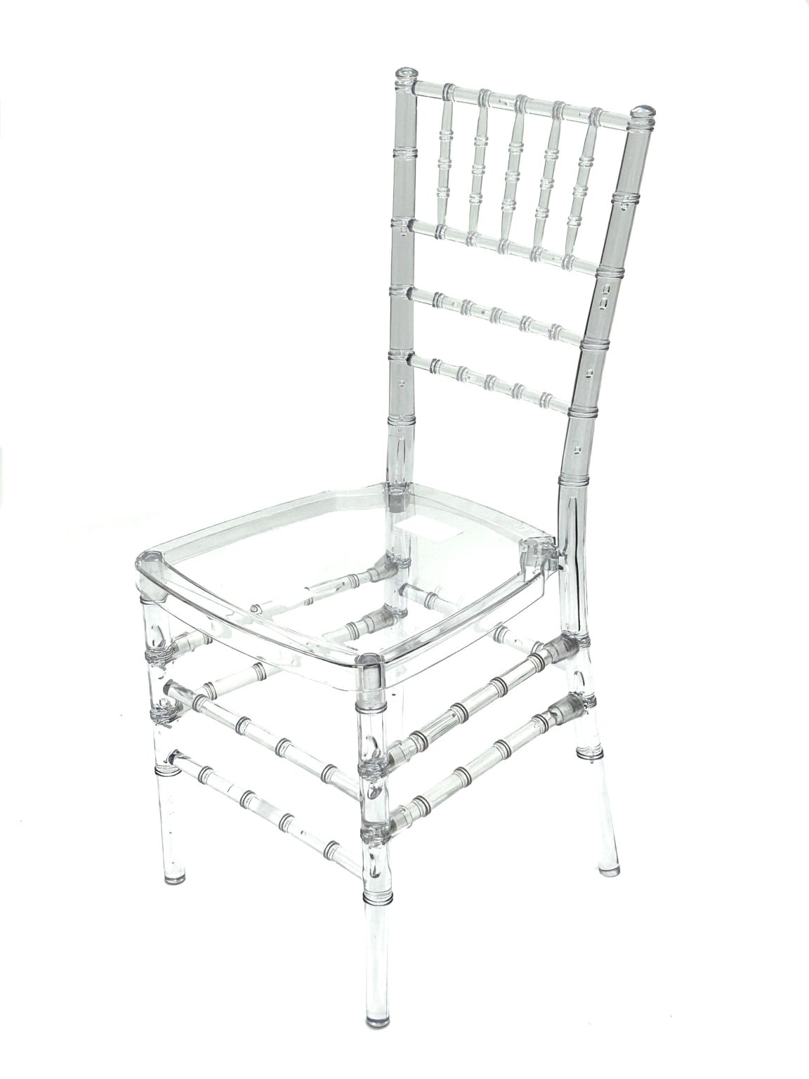 Crystal Chiavari Chairs Weddings, Functions, Events BE Furniture Sales
